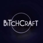 Bitchcraft logo showcasing stylised text with mystical symbols, embodying themes of toxicity and jealousy