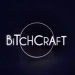 Bitchcraft logo showcasing stylised text with mystical symbols, embodying themes of toxicity and jealousy